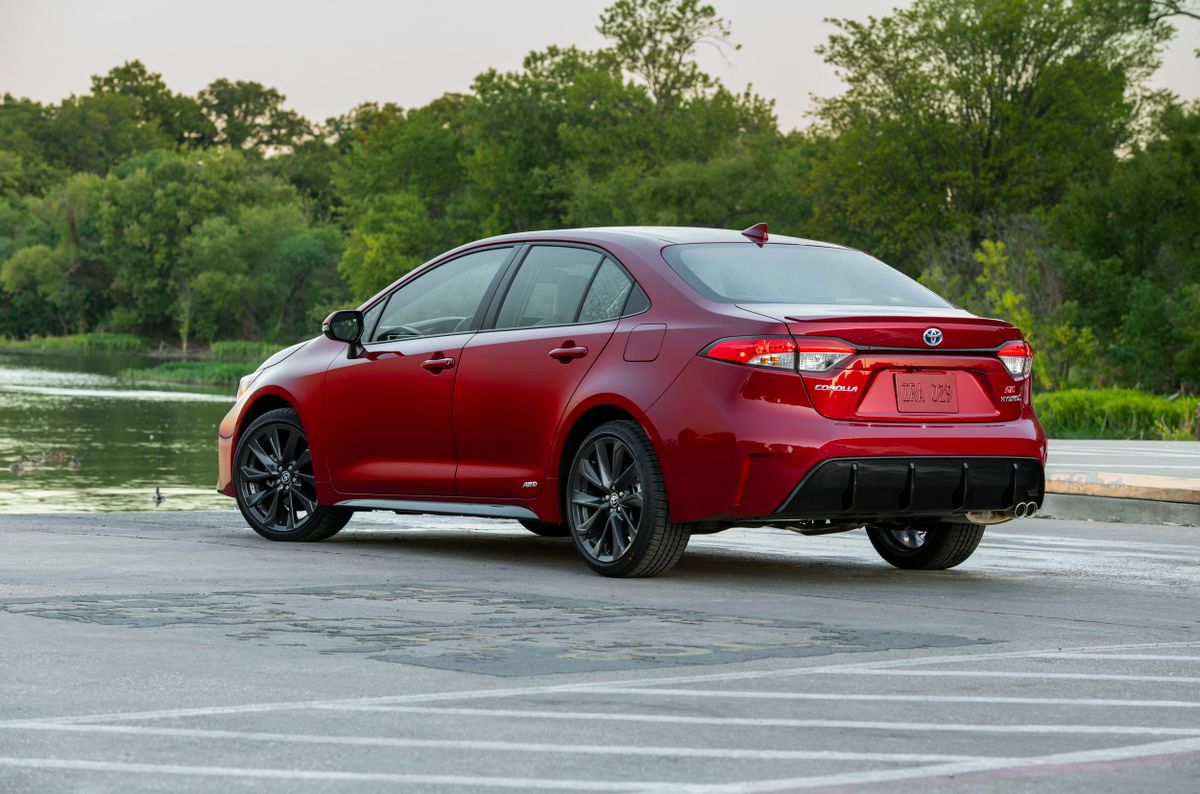 Toyota Corolla 2025. Кузов. Седан, 12 поколение, рестайлинг 2