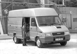 IVECO Daily 1990. Bodywork, Exterior. Van Long, 1 generation, restyling 1