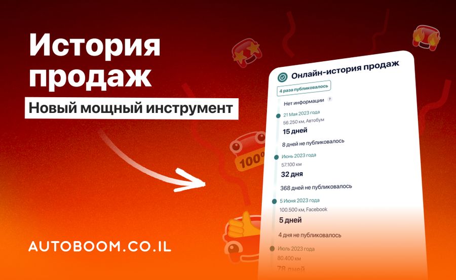История продаж
