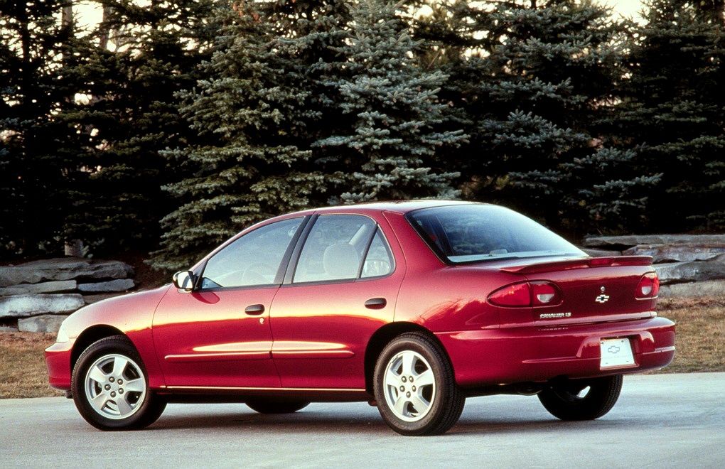 Chevrolet Cavalier 1999. Carrosserie, extérieur. Berline, 3 génération, restyling