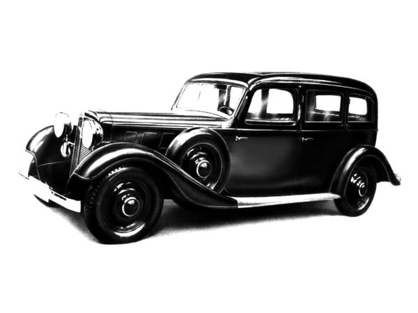 אדלר דיפלומט 1934. מרכב, צורה. סדאן, 1 דור