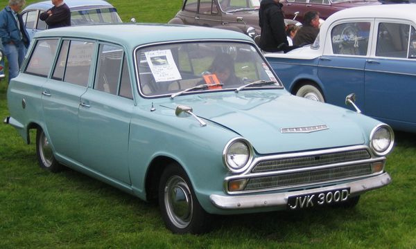 Ford Cortina 1966. Carrosserie, extérieur. Break 5-portes, 2 génération