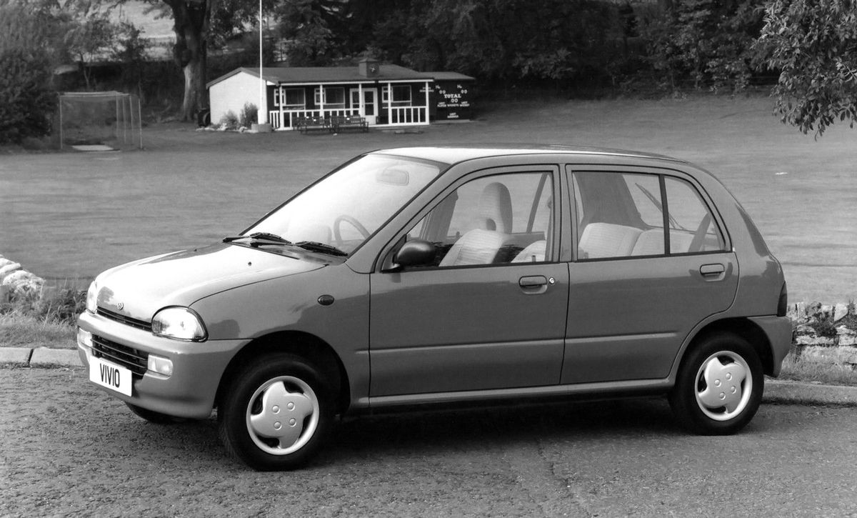 Subaru Vivio 1992. Bodywork, Exterior. Mini 5-doors, 1 generation