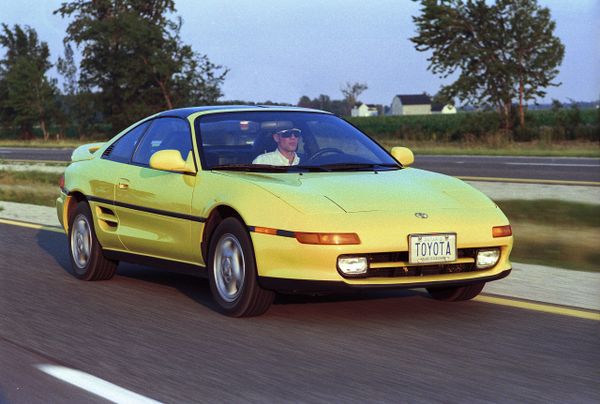 Toyota MR2 1989. Carrosserie, extérieur. Coupé, 2 génération