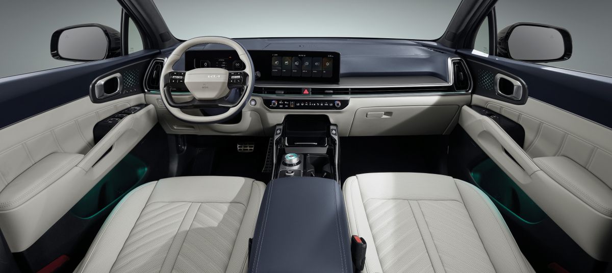 Kia Sorento 2023. Передние сидения. 4 поколение, рестайлинг