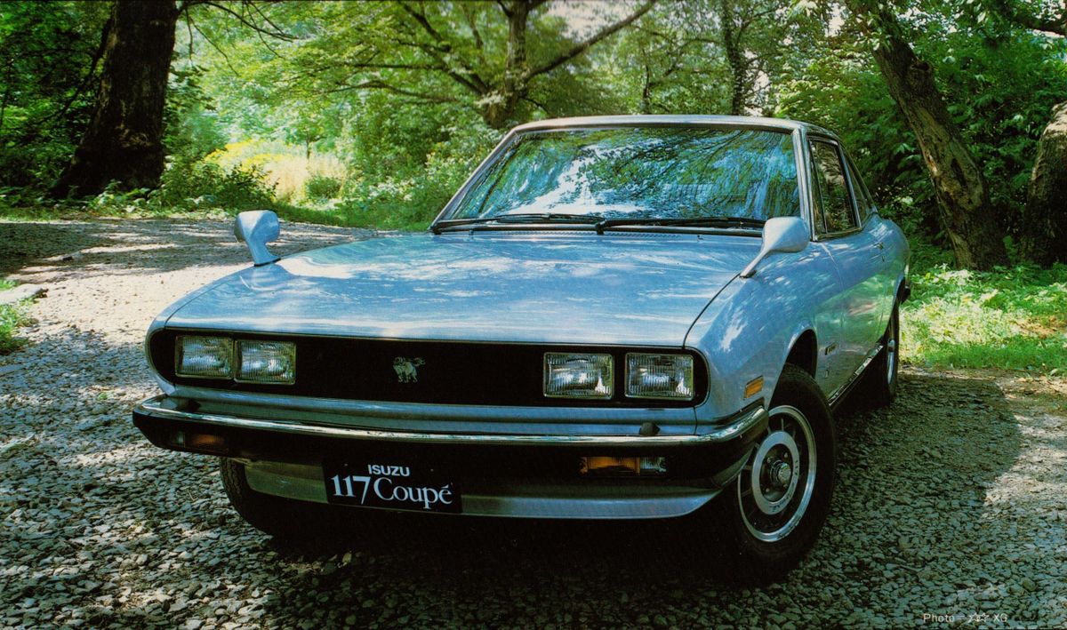 איסוזו 117 1977. מרכב, צורה. קופה, 1 דור, שדרוג