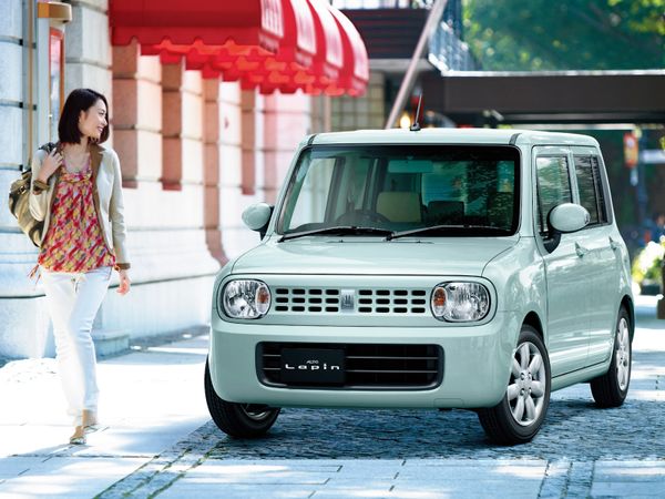 Suzuki Alto Lapin 2008. Bodywork, Exterior. Mini 5-doors, 2 generation