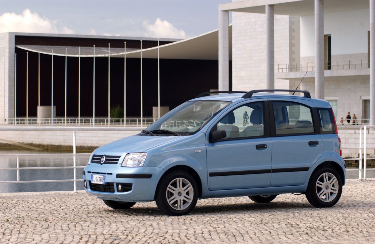 Fiat Panda 2003. Carrosserie, extérieur. Mini 5-portes, 2 génération