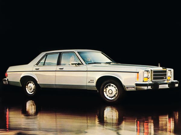 Ford Granada (North America) 1975. Carrosserie, extérieur. Berline, 1 génération