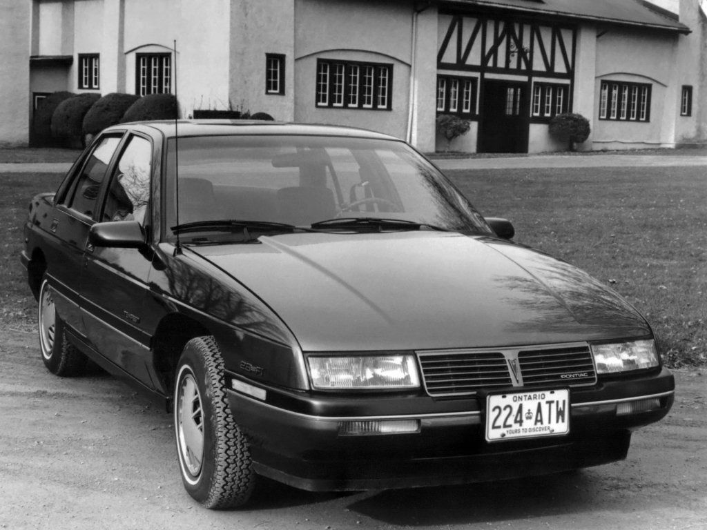 Pontiac Tempest 1987. Carrosserie, extérieur. Berline, 3 génération