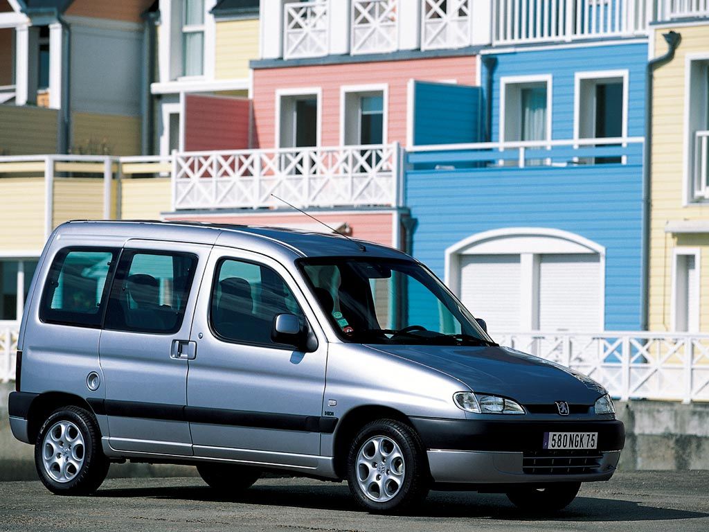Peugeot Partner 1996. Carrosserie, extérieur. Compact Van, 1 génération
