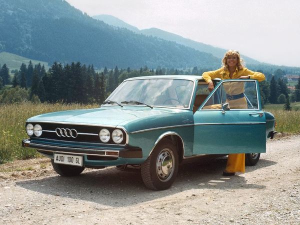 Audi 100 1968. Bodywork, Exterior. Sedan, 1 generation