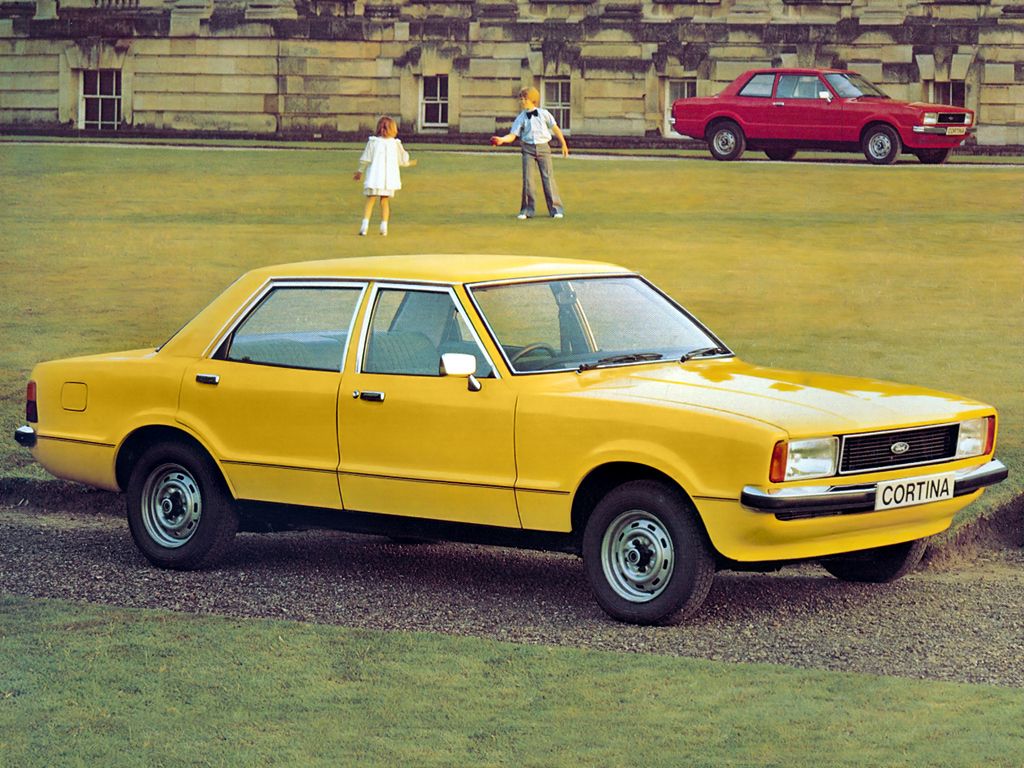 Ford Cortina 1976. Carrosserie, extérieur. Berline, 4 génération