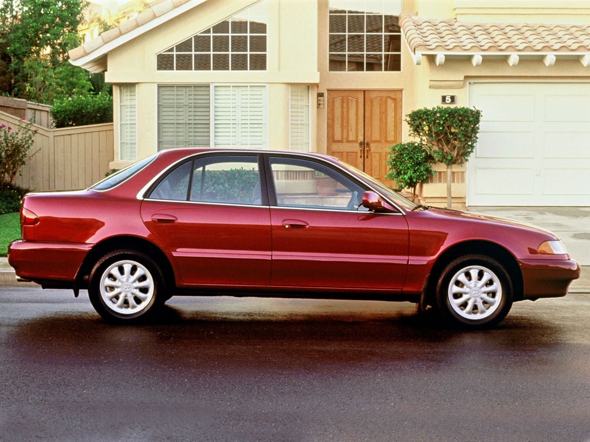 Hyundai Sonata 1993. Bodywork, Exterior. Sedan, 3 generation