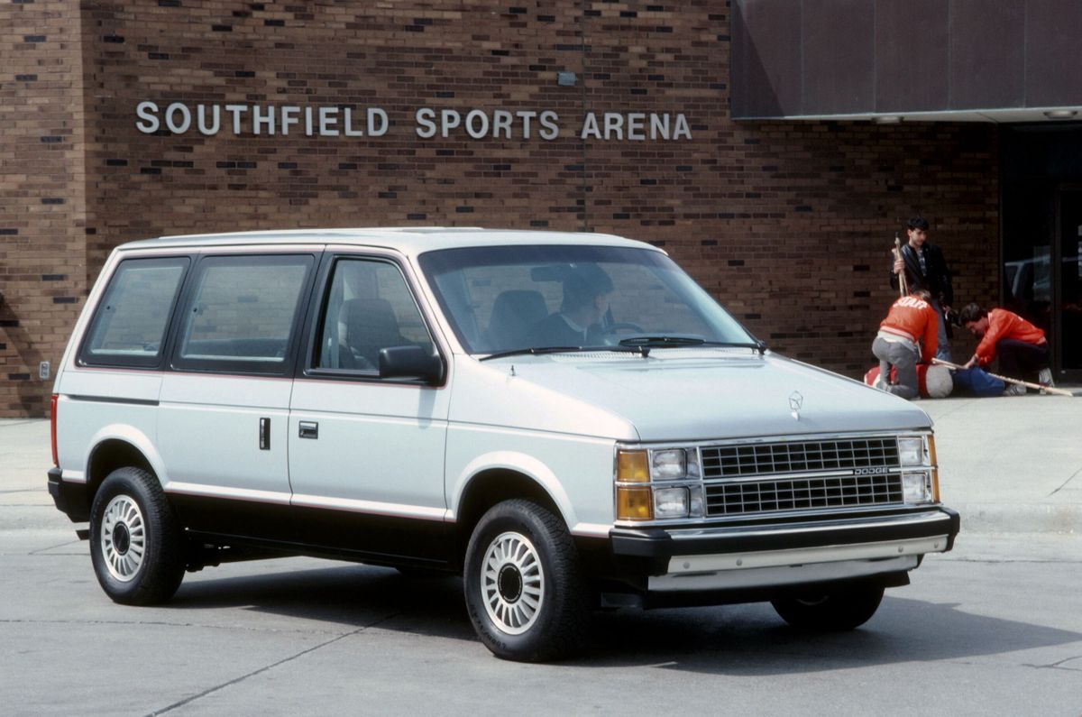 Dodge Caravan 1983. Carrosserie, extérieur. Monospace, 1 génération