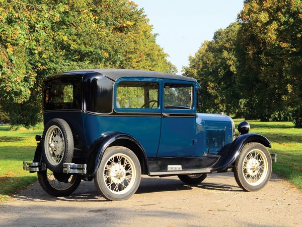 Форд Модель А 1927. Кузов, экстерьер. Седан 2 дв., 1 поколение