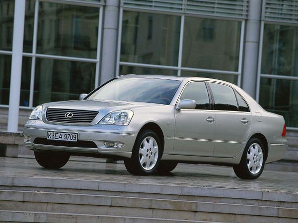 Лексус LS 2000. Кузов, экстерьер. Седан, 3 поколение