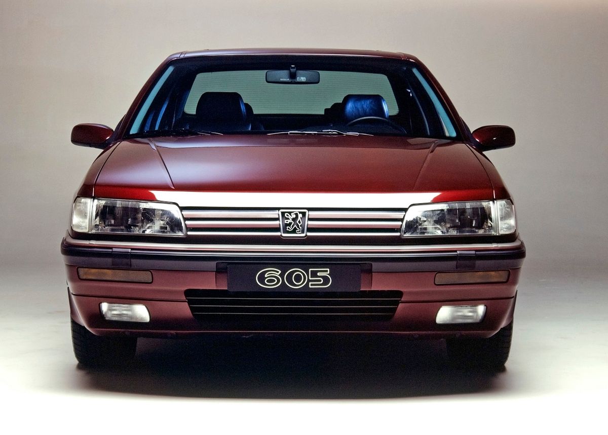 Peugeot 605 1989. Carrosserie, extérieur. Berline, 1 génération