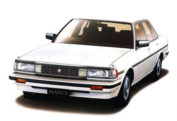 Toyota Mark II 1984. Bodywork, Exterior. Sedan, 5 generation