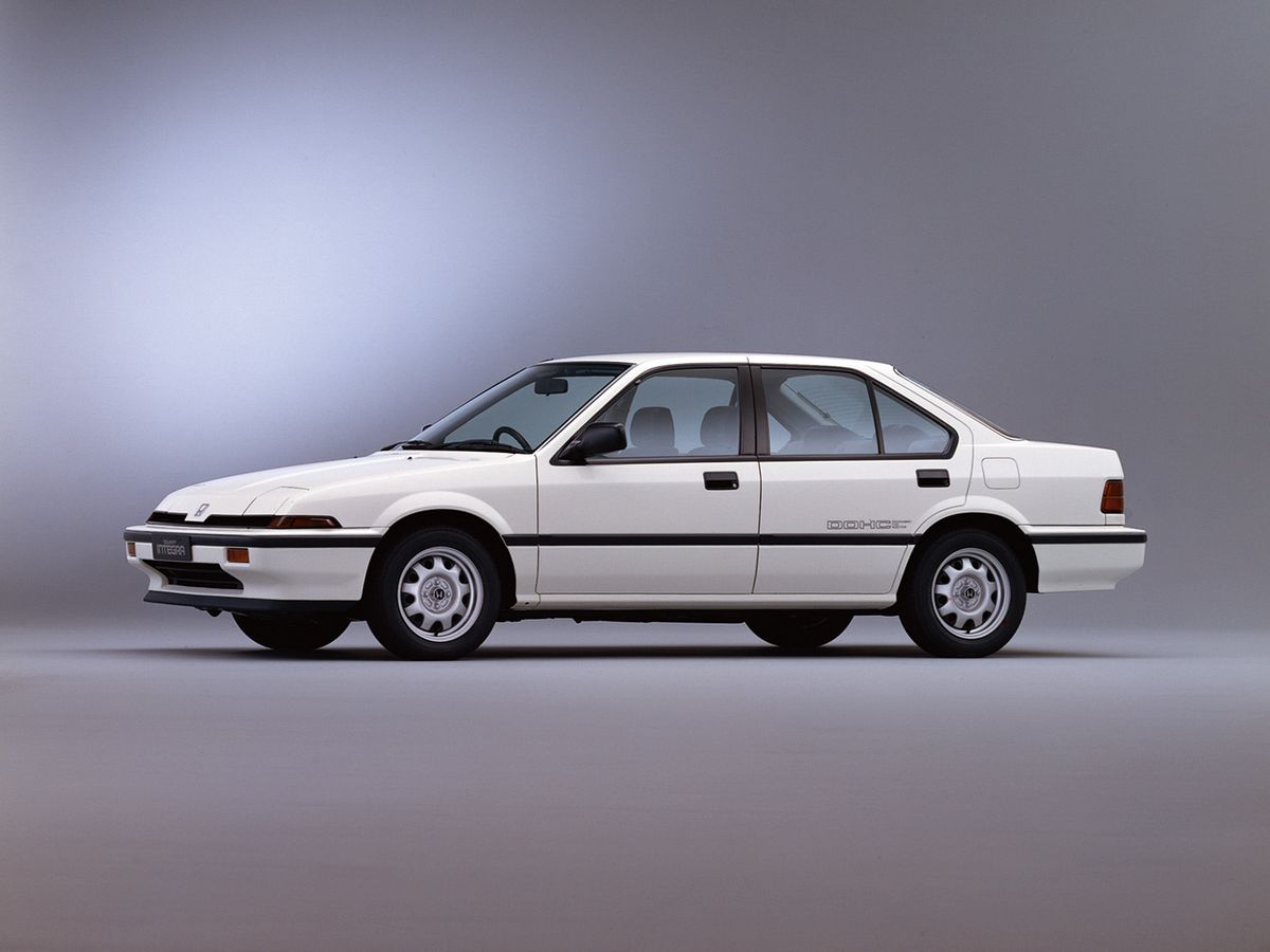 Honda Quint 1985. Bodywork, Exterior. Sedan, 2 generation