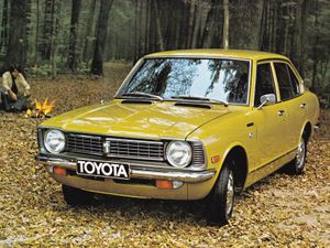 Toyota Corolla 1970. Carrosserie, extérieur. Berline, 2 génération