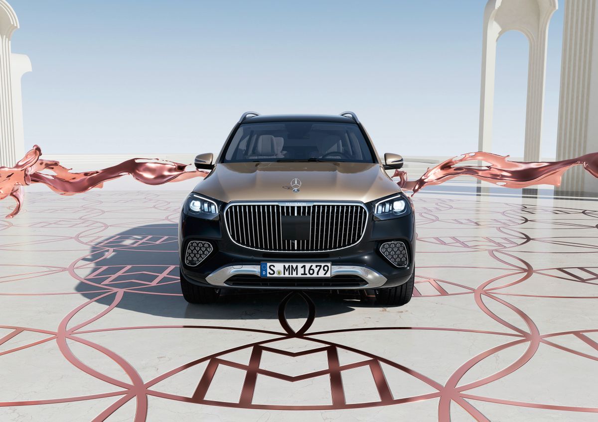Мерседес Maybach GLS 2023. Кузов, экстерьер. Внедорожник 5 дв., 1 поколение, рестайлинг