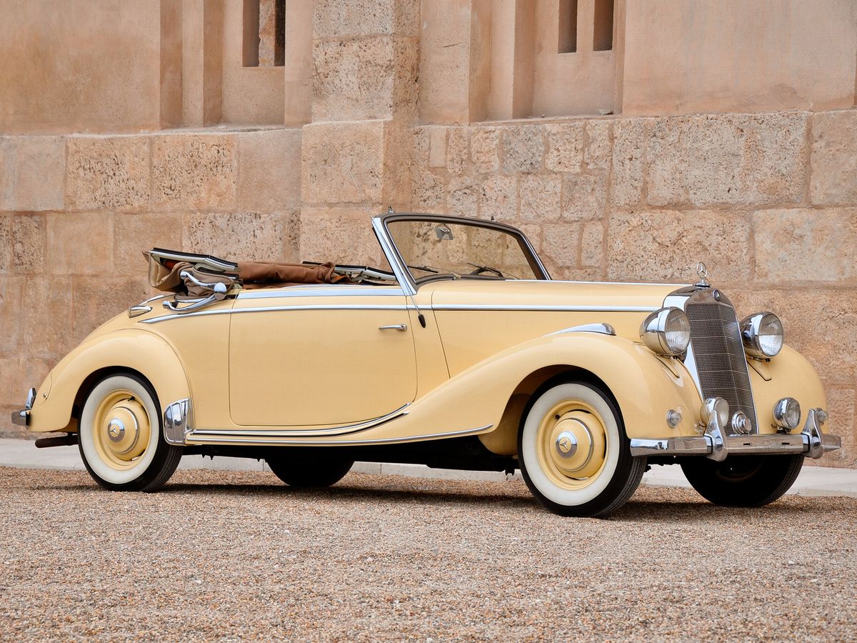 Mercedes-Benz W191 1949. Carrosserie, extérieur. Cabriolet, 1 génération