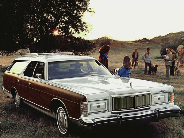 Mercury Marquis 1969. Carrosserie, extérieur. Break 5-portes, 2 génération