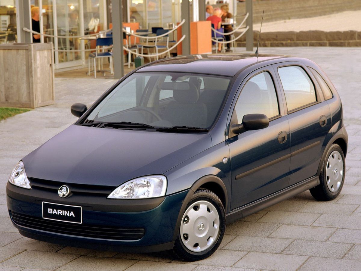Holden Barina 2001. Carrosserie, extérieur. Mini 5-portes, 4 génération