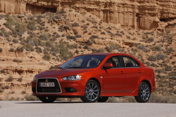 Mitsubishi Lancer Ralliart 2008. Carrosserie, extérieur. Berline, 10 génération