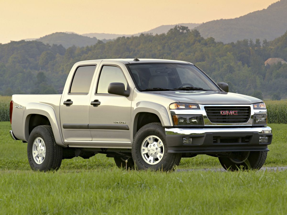 GMC Canyon 2004. Carrosserie, extérieur. 2 pick-up, 1 génération