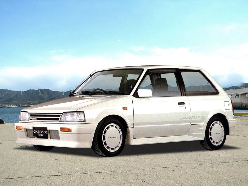 Daihatsu Charade 1983. Bodywork, Exterior. Mini 3-doors, 2 generation