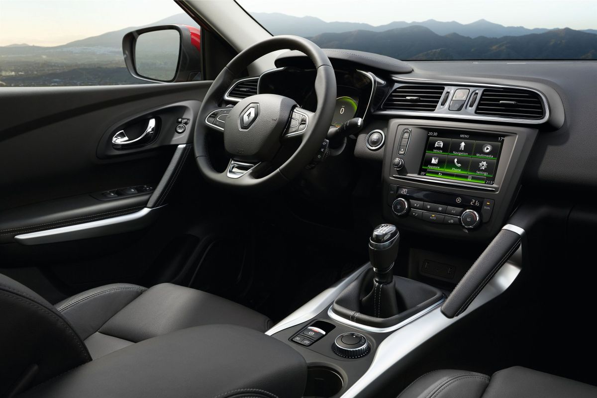 Renault Kadjar 2015. Front seats. SUV 5-doors, 1 generation