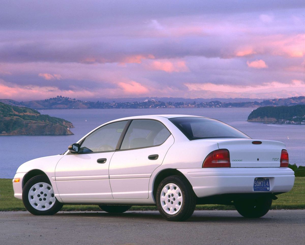 Dodge Neon 1994. Carrosserie, extérieur. Berline, 1 génération