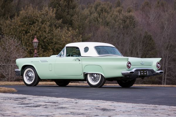 Ford Thunderbird 1955. Carrosserie, extérieur. Coupé, 1 génération