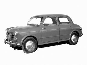 Fiat 1100 1953. Carrosserie, extérieur. Berline, 1 génération
