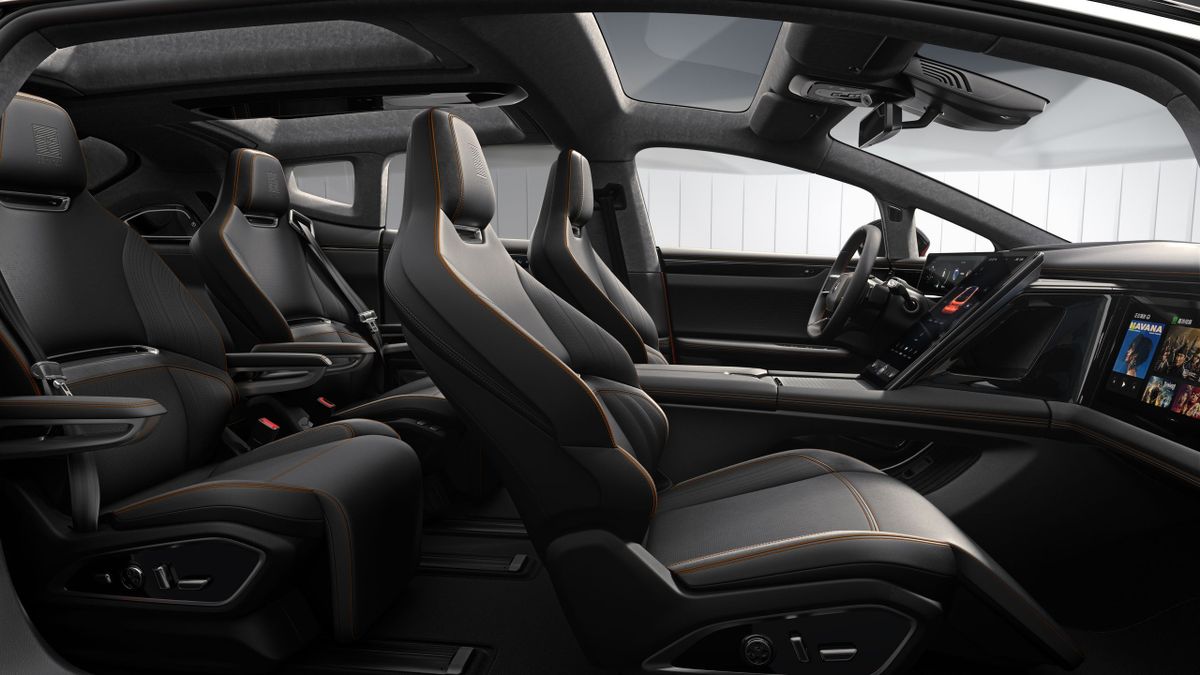 HiPhi X 2020. מרחב פנימי, סלון הרכב. SUV קופה, 1 דור