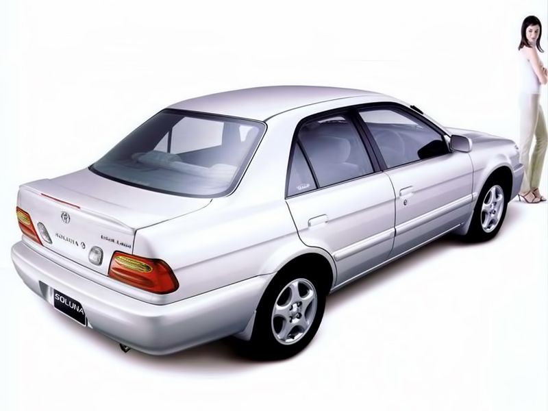 Toyota Soluna 1996. Carrosserie, extérieur. Berline, 1 génération