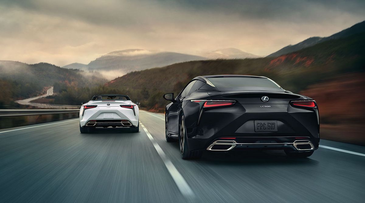 Lexus LC 2024. Кузов, экстерьер. Купе, 1 поколение, рестайлинг 1