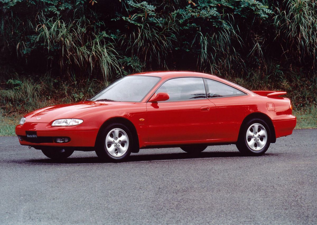 Mazda MX-6 1992. Carrosserie, extérieur. Coupé, 1 génération