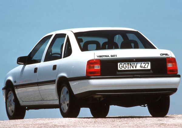 Opel Vectra 1988. Carrosserie, extérieur. Berline, 1 génération