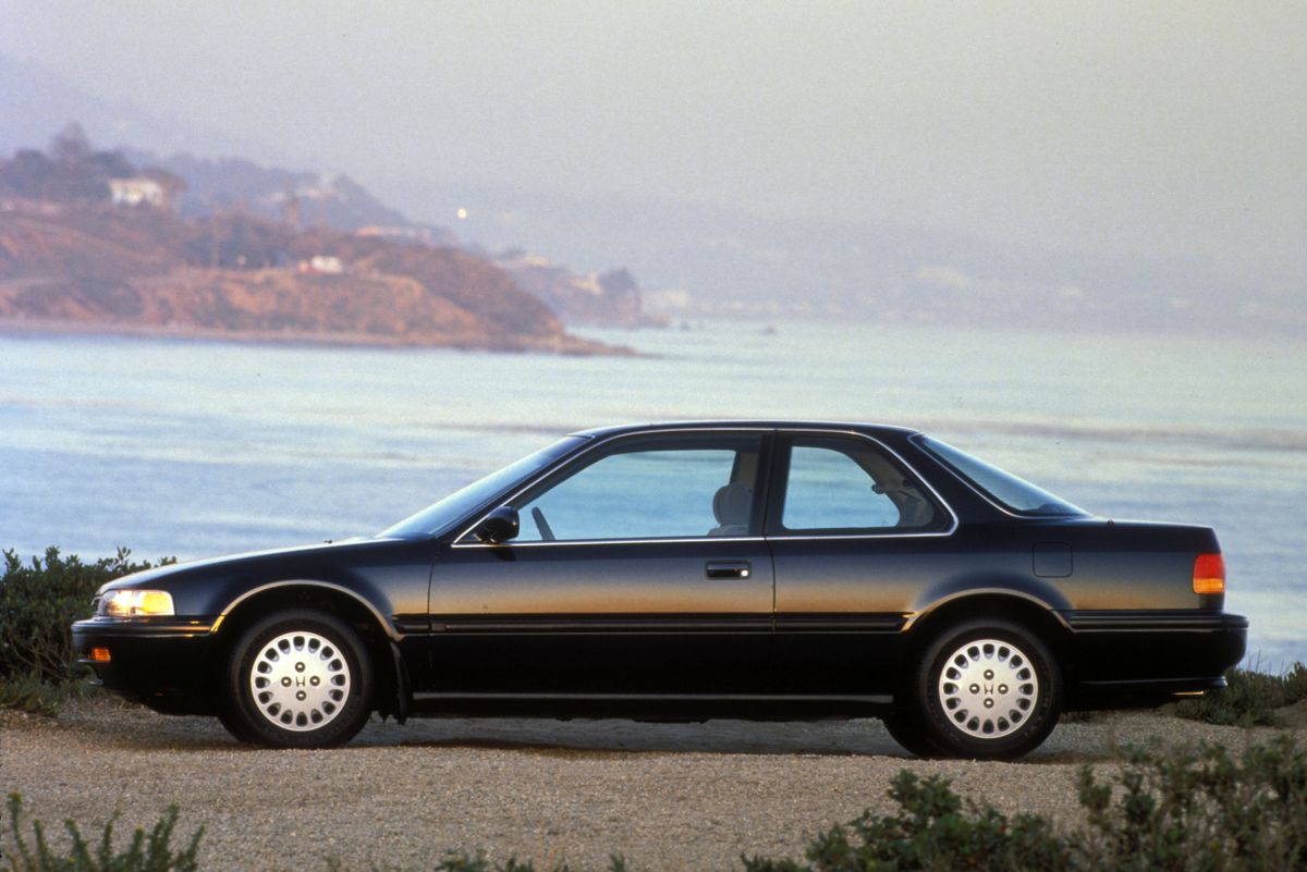 Honda Accord (USA) 1991. Carrosserie, extérieur. Coupé, 4 génération, restyling