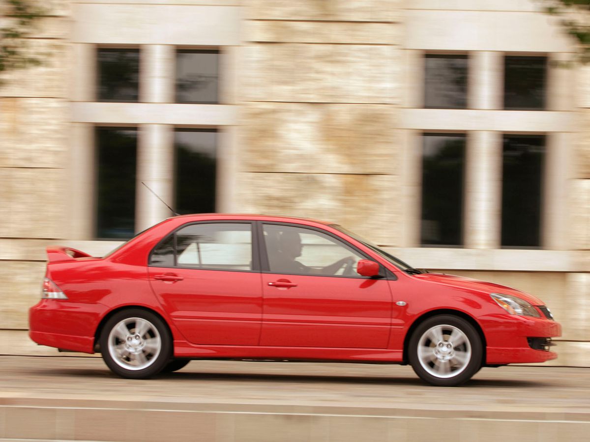 Mitsubishi Lancer Ralliart 2005. Bodywork, Exterior. Sedan, 9 generation, restyling