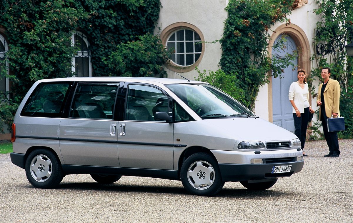 Fiat Ulysse 1998. Bodywork, Exterior. Compact Van, 1 generation, restyling