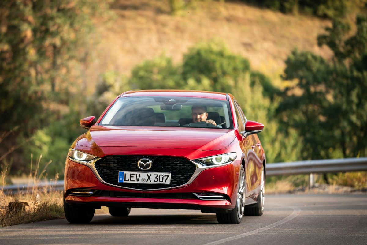 Mazda 3 2018. Кузов, экстерьер. Седан, 4 поколение