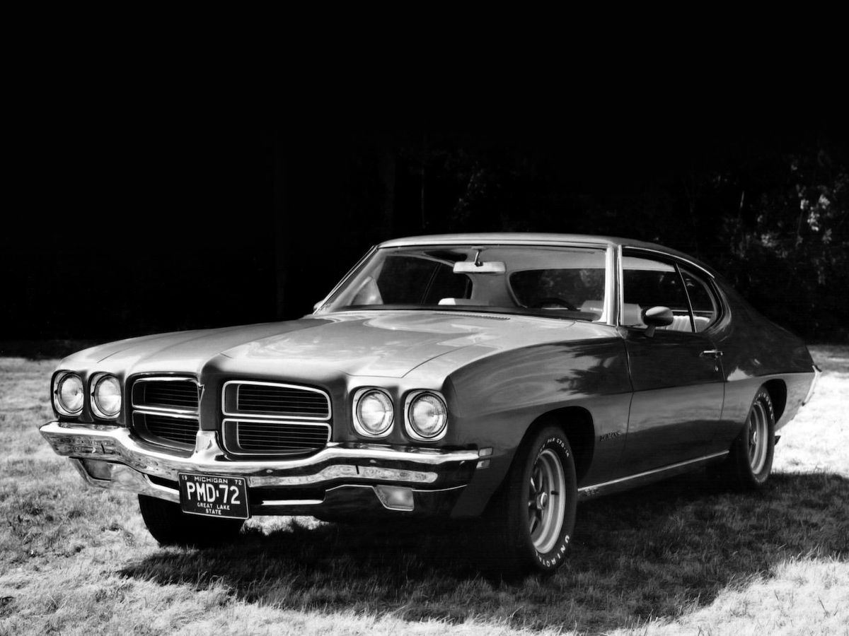 Pontiac LeMans 1968. Carrosserie, extérieur. Coupé sans montants, 3 génération