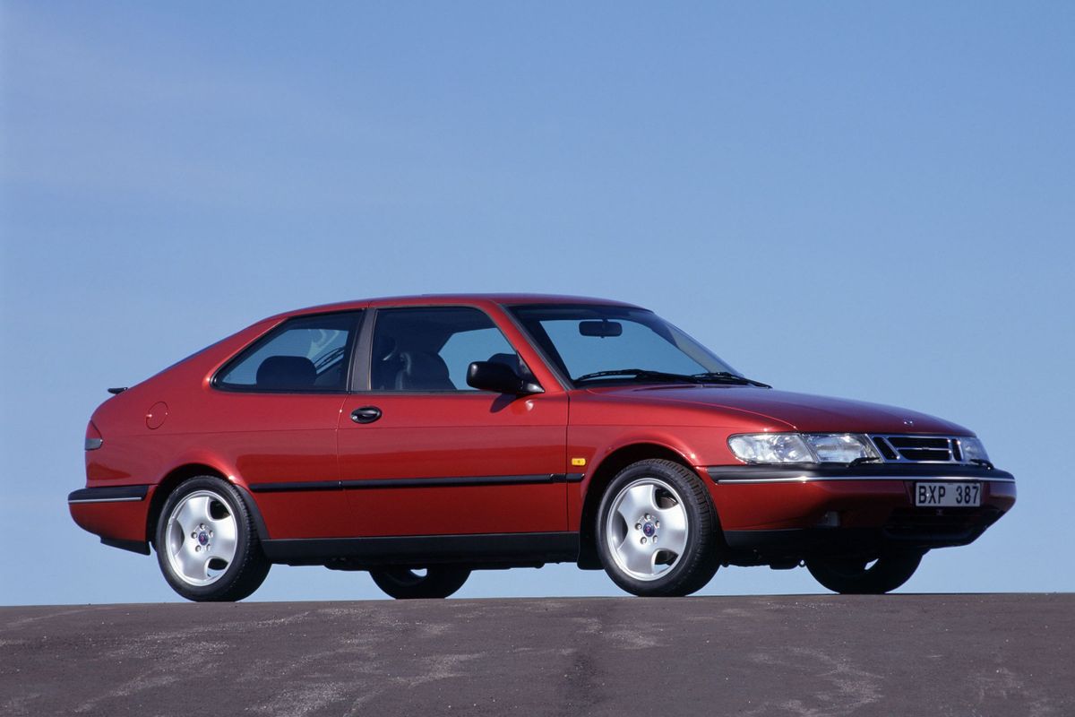 Saab 900 1993. Carrosserie, extérieur. Hatchback 3-portes, 2 génération