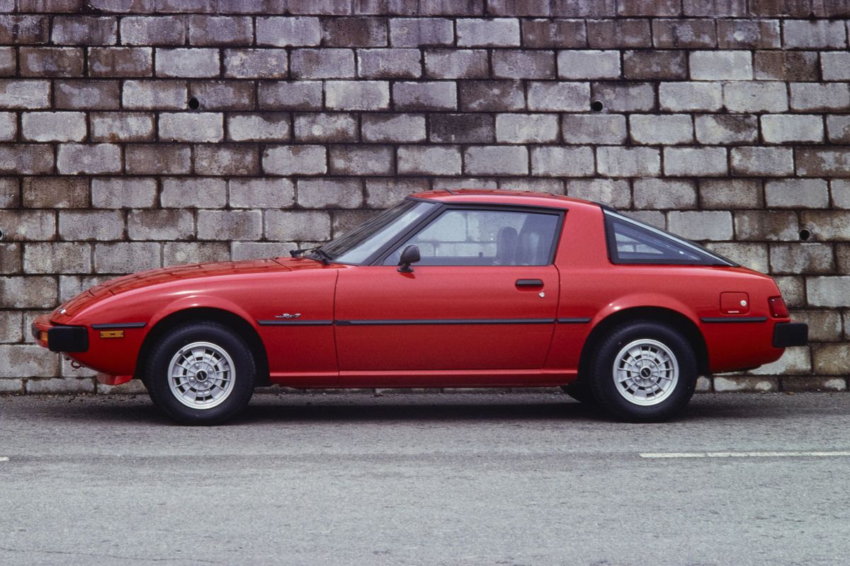 Mazda RX-7 1979. Carrosserie, extérieur. Coupé, 1 génération