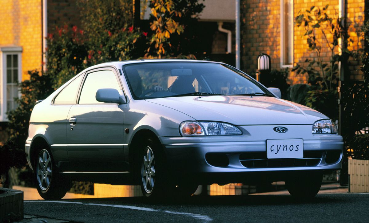 Toyota Cynos 1995. Carrosserie, extérieur. Coupé, 2 génération