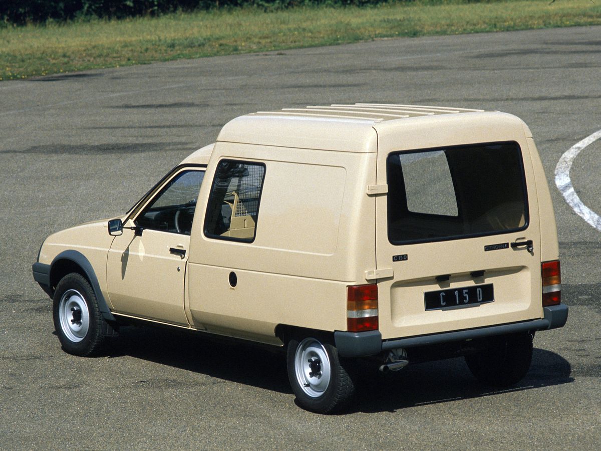 סיטרואן C15 ‏1984. מרכב, צורה. מסחרית, 1 דור